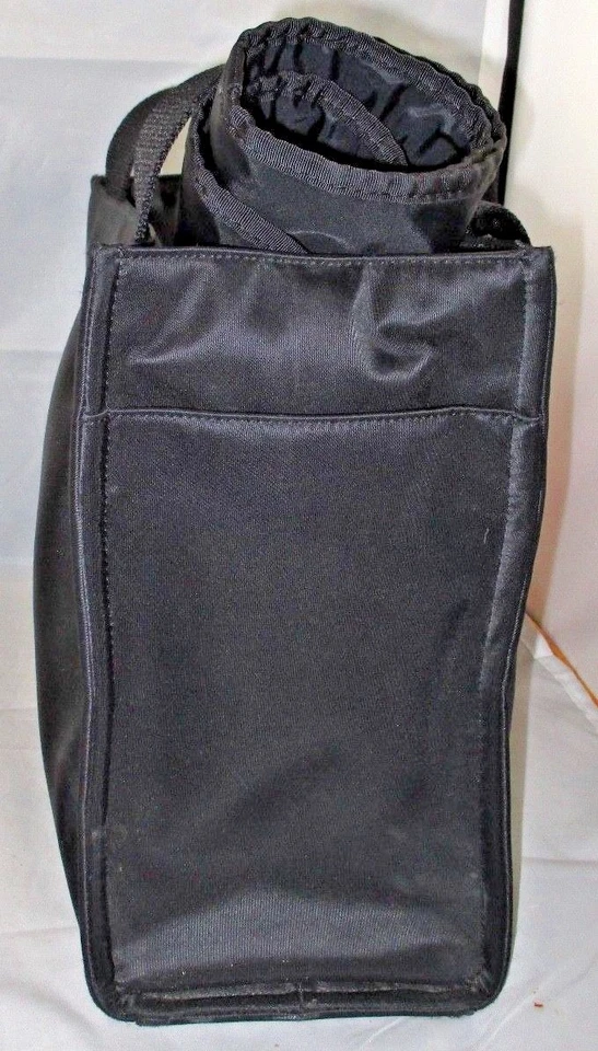 BOLSA DE PAÑALES KATE SPADE Clásica Negra Nylon con Almohadilla Foto 2 de 4