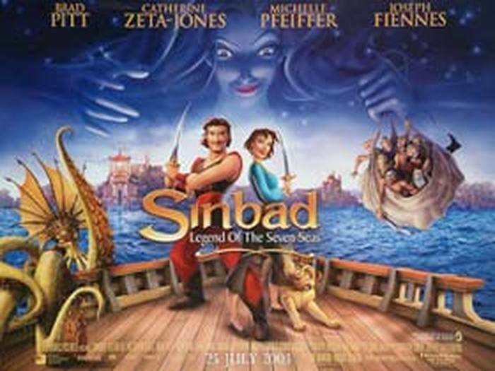 Sinbad Legend Of The Seas (Double Sided) Original Movie Poster