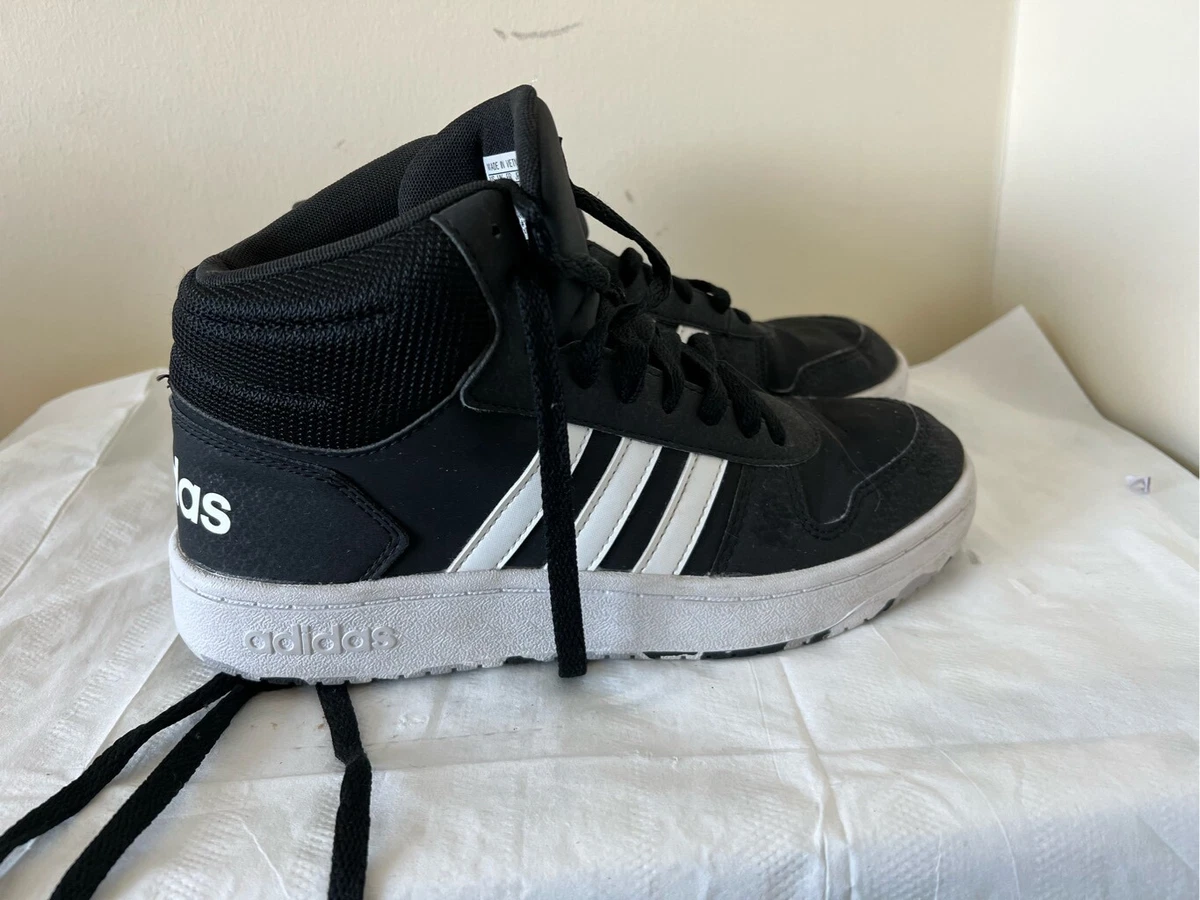 Adidas Shoes High Tops Grey And White