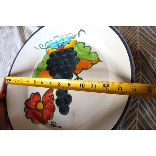 Himark Portugal Celina Hand painted Hand Crafted Pottery Earthenware-Dinnerware - Picture 2 of 13