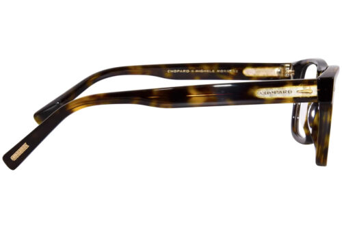 Chopard VCH341 0722 Eyeglasses Men's Dark Havana Full Rim Square Shape 54mm - Picture 3 of 3