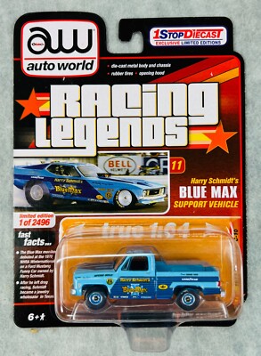  Auto World Racing Legends 1973 Chevrolet C-10 Harry Schmidt's Blue Max H23