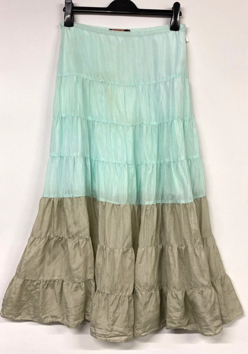 Silk top skirt reiss