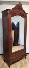 Produktbild - Kleiderschrank Schlafzimmerschrank  Schnitzereien Antik ca. 19 Jh.