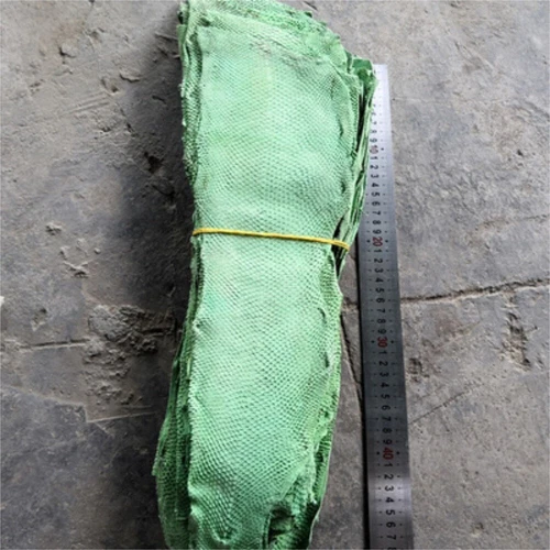 2xGenuine Salmon Fish Skin Leather Salmon Fish Hide Material Leather Craft Pelt - Picture 4 of 43