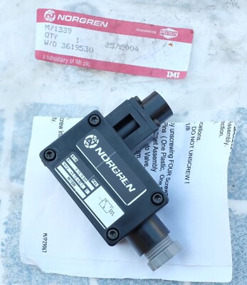 Norgren Martonair M/1339 G1/8 elektromechanischer Druckschalter pneumatisch