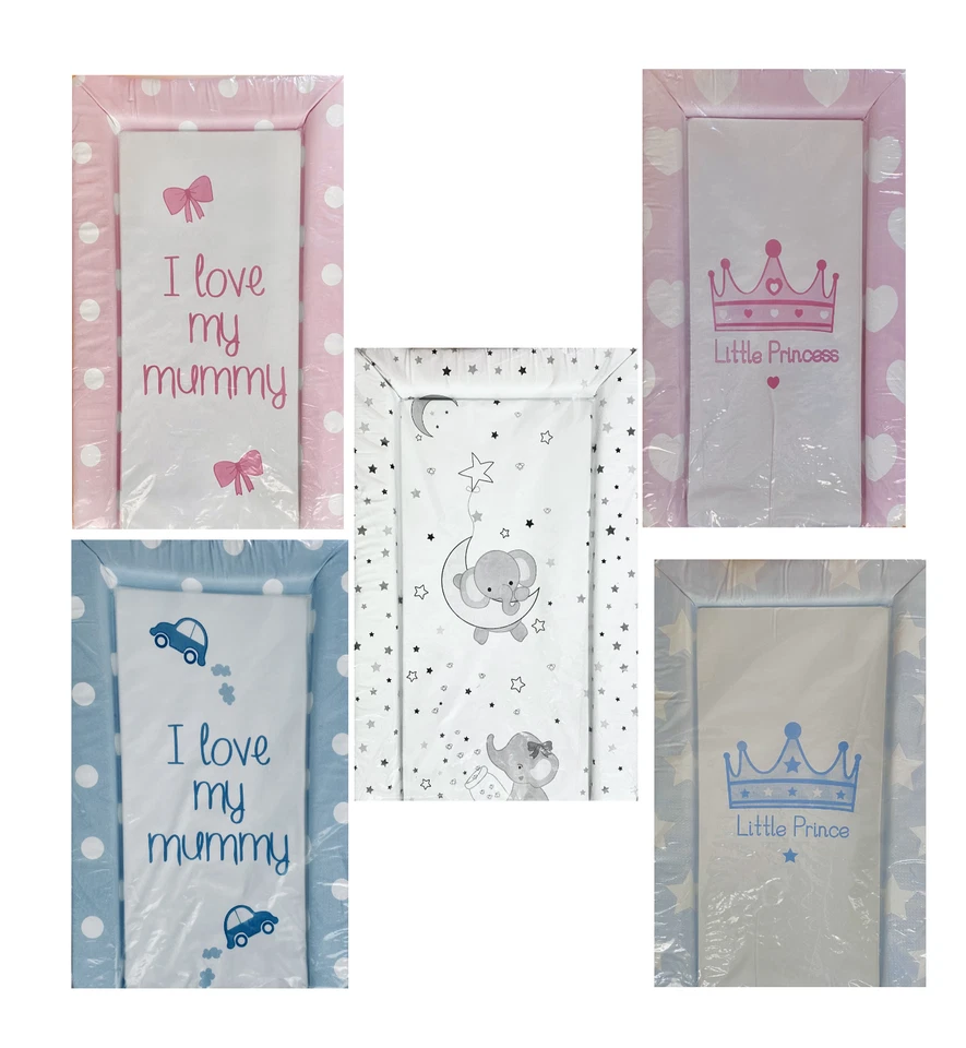 EAST COAST NURSERY LTD New Baby Nursery Waterproof Soft Padded Changing Mats Easy to Clean Cute Design