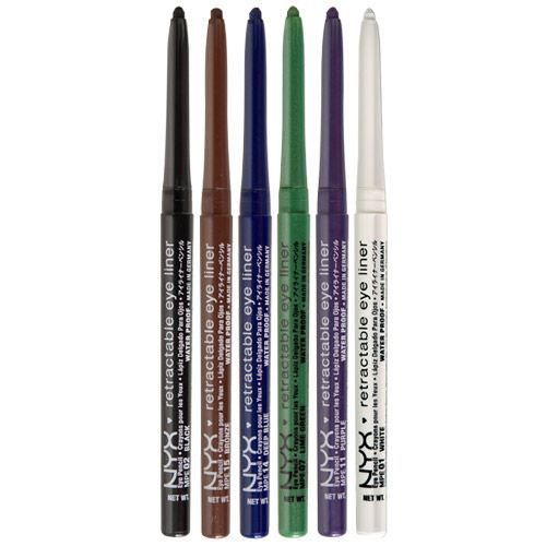  NYX Retractable Eye Liner/ Mechanical Eye Pencil - Choose Your Shade -Free Post - Afbeelding 1 van 46