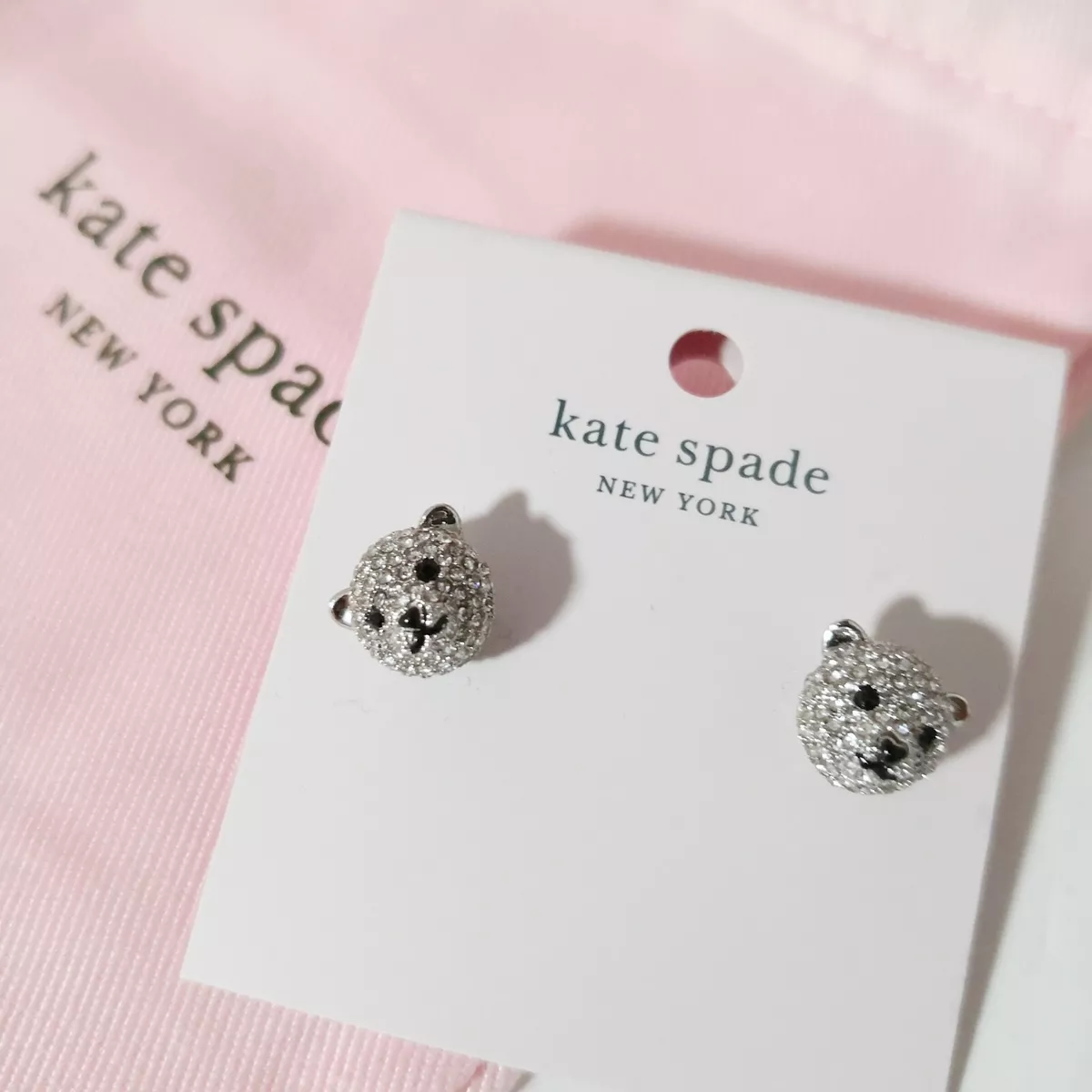 Kate spade online polar bear earrings