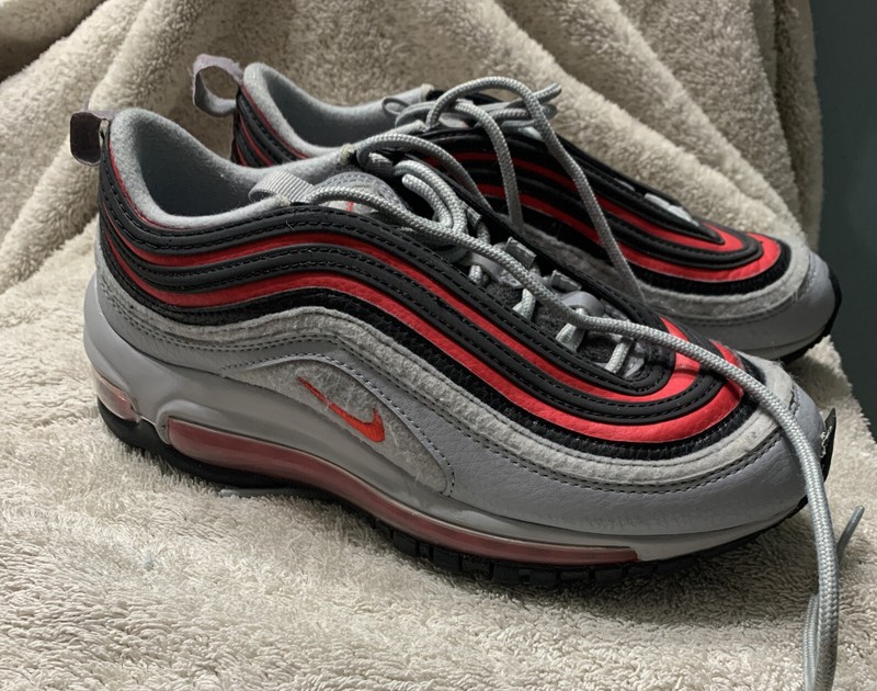 Nike Air Max 97 GS Youth/Girl's Athletic Shoes Size 4Y EUC / Free Shipping