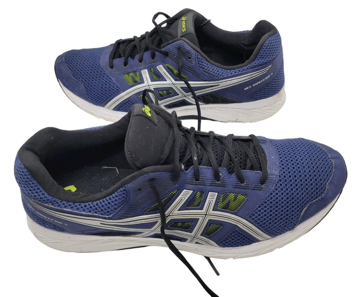 Negrita pedazo grado Asics Gel-Contend 5 Men&#039;s Running Shoes Blue Lace Up 1011A256-401 size  14 | eBay