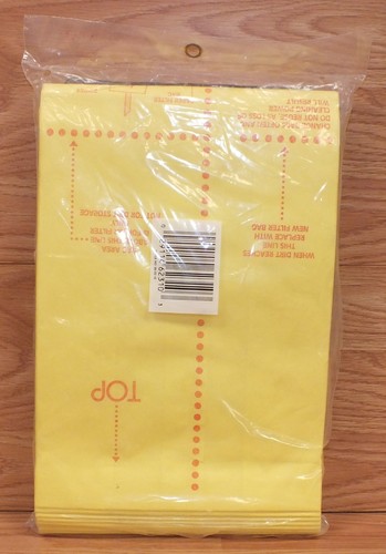 Genuine Carpet Care pk of 10 Vacuum Cleaner Bags For Upright Eureka F&G **NOS** - Picture 2 of 3