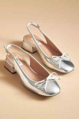 Bibi Lou Suzy Slingback Heels w bow  41