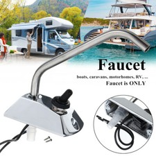 Grifo e interruptor de grifo de bomba de agua eléctrica de 12 V para barco/caravana/autocaravana/autocaravana/galera