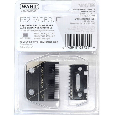 Wahl Professional Vapor F32 FadeOut Replacement Blade Set (3026840) Original