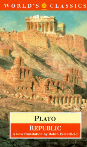 Plato's Republic - World's Classics Paperback Edition in Good Condition