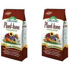 Espoma Organic Plant-tone All Natural, All-Purpose Fertilizer 4 lb Bag (2 Pack)