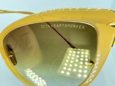 Brand new DITA HEARTBREAKER 56mm Gold/Brown sunglasses 22027  display picture 1