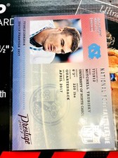 2017 Panini Prestige Draft Day Mitchell Trubisky RC PASSPORT SO RARE HTF V531