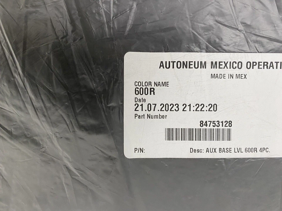 Alfombrillas delanteras traseras selladas OEM CHEVROLET MALIBU 2016-2024 negras Foto 4 de 4