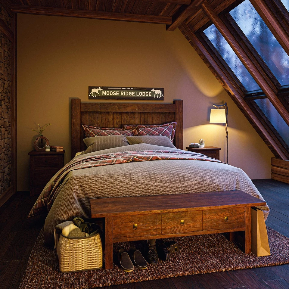 32452BRZD Overhang Floor Lamp with Bronze Finish, Rustic Style, 61" Height, 1... - Image 3 of 4