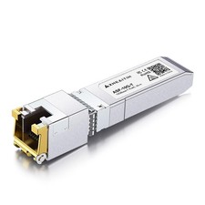 1.25/2.5/5/10G-T RJ45 Optical Module 10GBase-T SFP Transceiver 30M with CAT6...