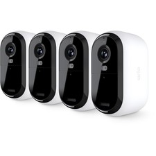 Arlo VMK3450-1SCNAS 2K Essential Outdoor Camera 2nd Gen, 4 Cameras and 2 Solar