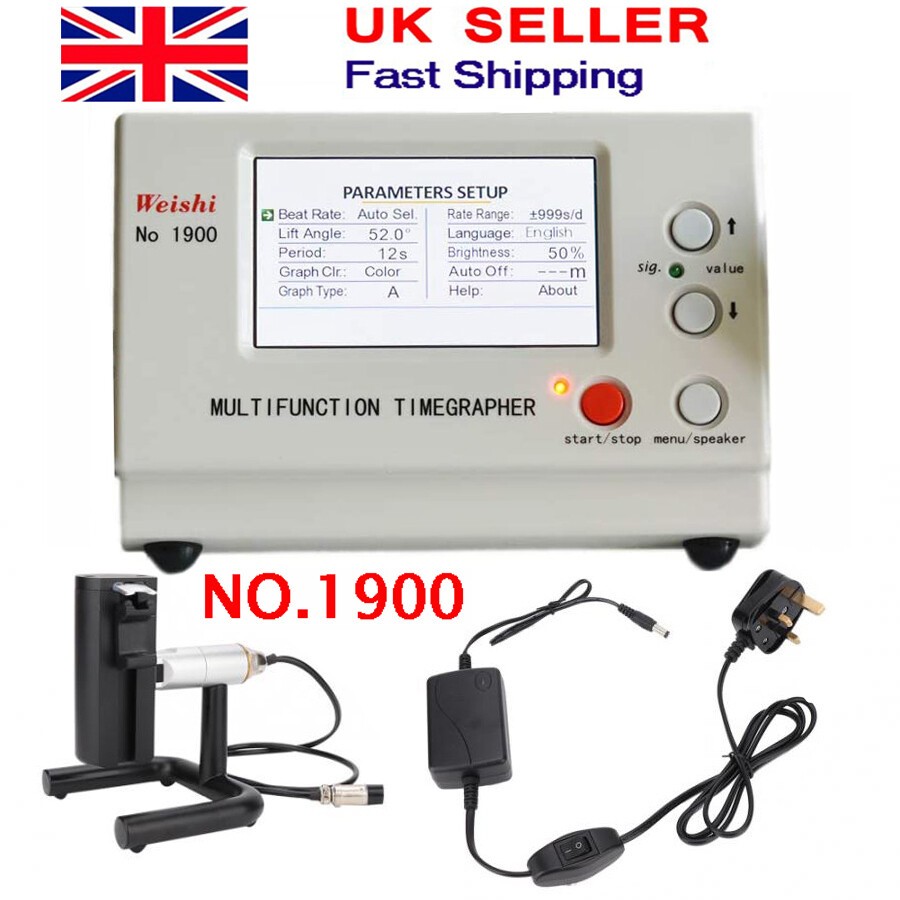 Weishi No.1900 Timegrapher Mechanical Watch Timing Machine