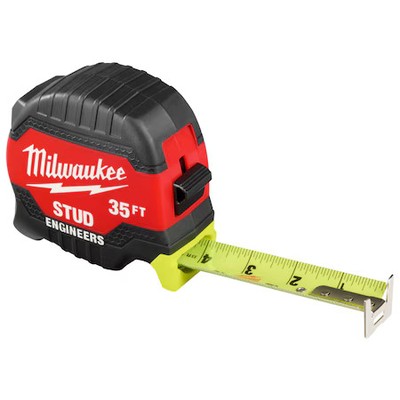 Milwaukee Tool 48-22-1435E 35Ft Stud Tape Measure With Engineer's Scale