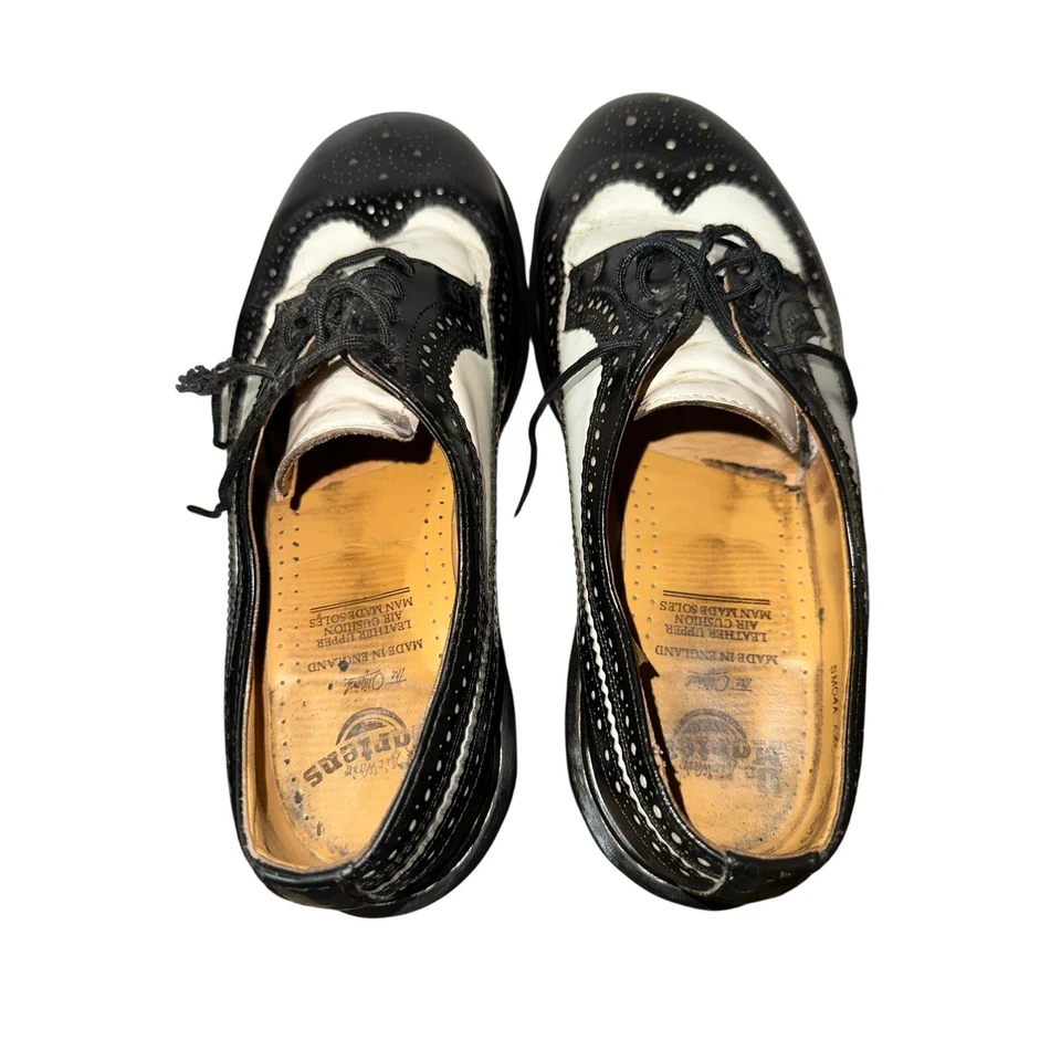 Vintage Dr. Marten 3989 Wingtip Brogues UK 10 US 11 Men's 12 Ladies England Rare - Image 4 of 4