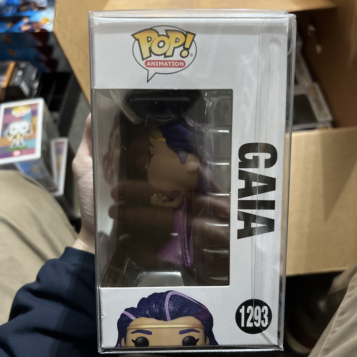 Funko SDCC 2023 Captain Planet Gaia Pop #1293 Diamond Collection
