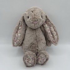 Jellycat Blossom Bea Beige Bunny Medium RETIRED Great Shape