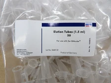 QIAGEN Elution Tubes 1.5 ml, 5 bags of 50, 250 Total, For use with the QIAcube