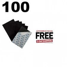 100 CheckOutStore Flexible Self Adhesive Magnetic Sheets 20 Mil (6 x 9) *1-3 DAY