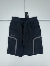 Under Armour 10" UA Sportstyle Elite Cargo Shorts Black 1373866-001 Pick Size