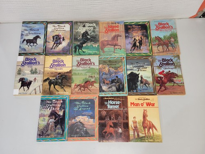 #ad Lot of 16 Black Stallion Paperback Books by Walter Farley $59.95