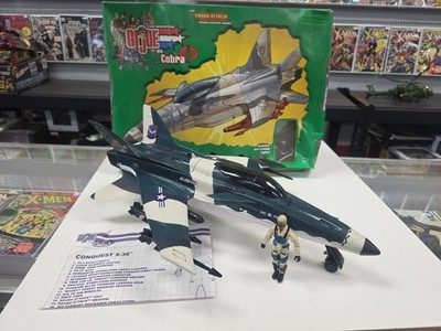 2003 G.I. Joe Vs. Cobra Spy Troops Conquest X-30 Jet W Slip Stream Box Manual
