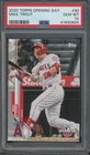 2020 Topps Opening Day #90 Mike Trout Gem Mint PSA 10