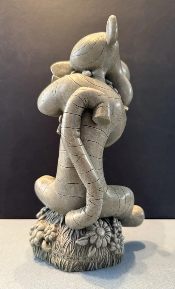 Cisne Blanco Disney Tigger Heavy Garden Estatua Estatuilla Winnie The Pooh Raro 9" Foto 3 de 4