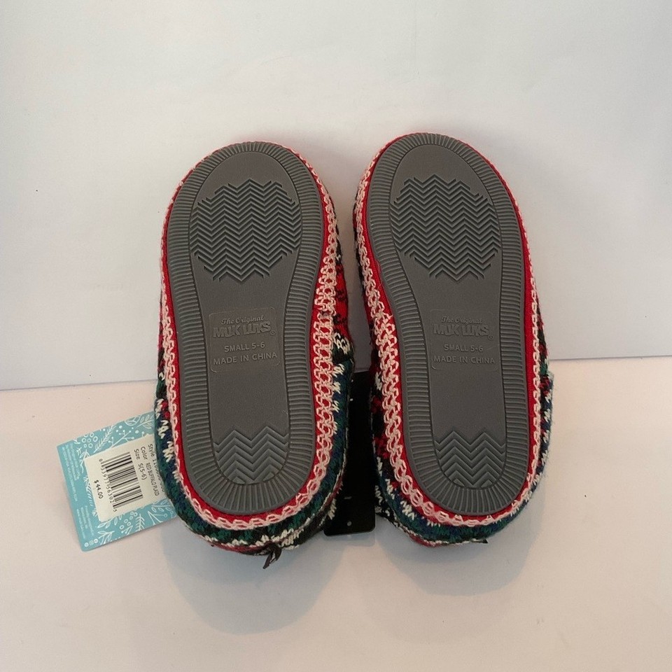 MukLuks Chaussons En Denim Pour Femme - Taille 7 - Bleu - État Excellent