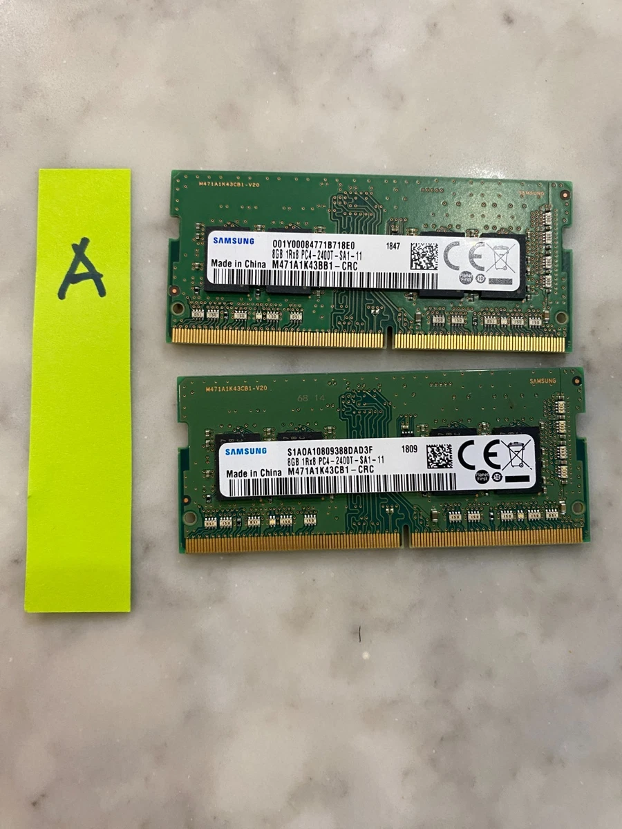 Samsung PC4-19200 (DDR4-2400) Bus Speed Computer RAM 16 GB Total