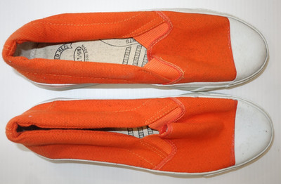 Original Breaking Bad Orange Convict Prison Jail Inmate Shoes Canvas Shoe