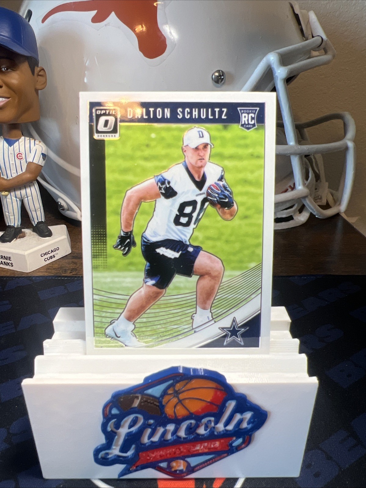 2018 Dalton Schultz Donruss Optic RC #137  Rookie Card Dallas Cowboys