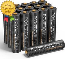 Rechargeable AAA Batteries PRO High Capacity 1100Mah Premium Nimh Triple