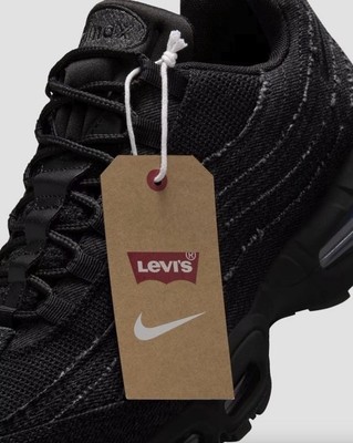 Nike x LEVIS Air Max 95 OG Denim Black Anthracite (2025) - Size 12.5 Men - NEW