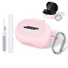 for Bose New QuietComfort Earbuds 2024 Case Cover with Cleaning Kit, Soft S...