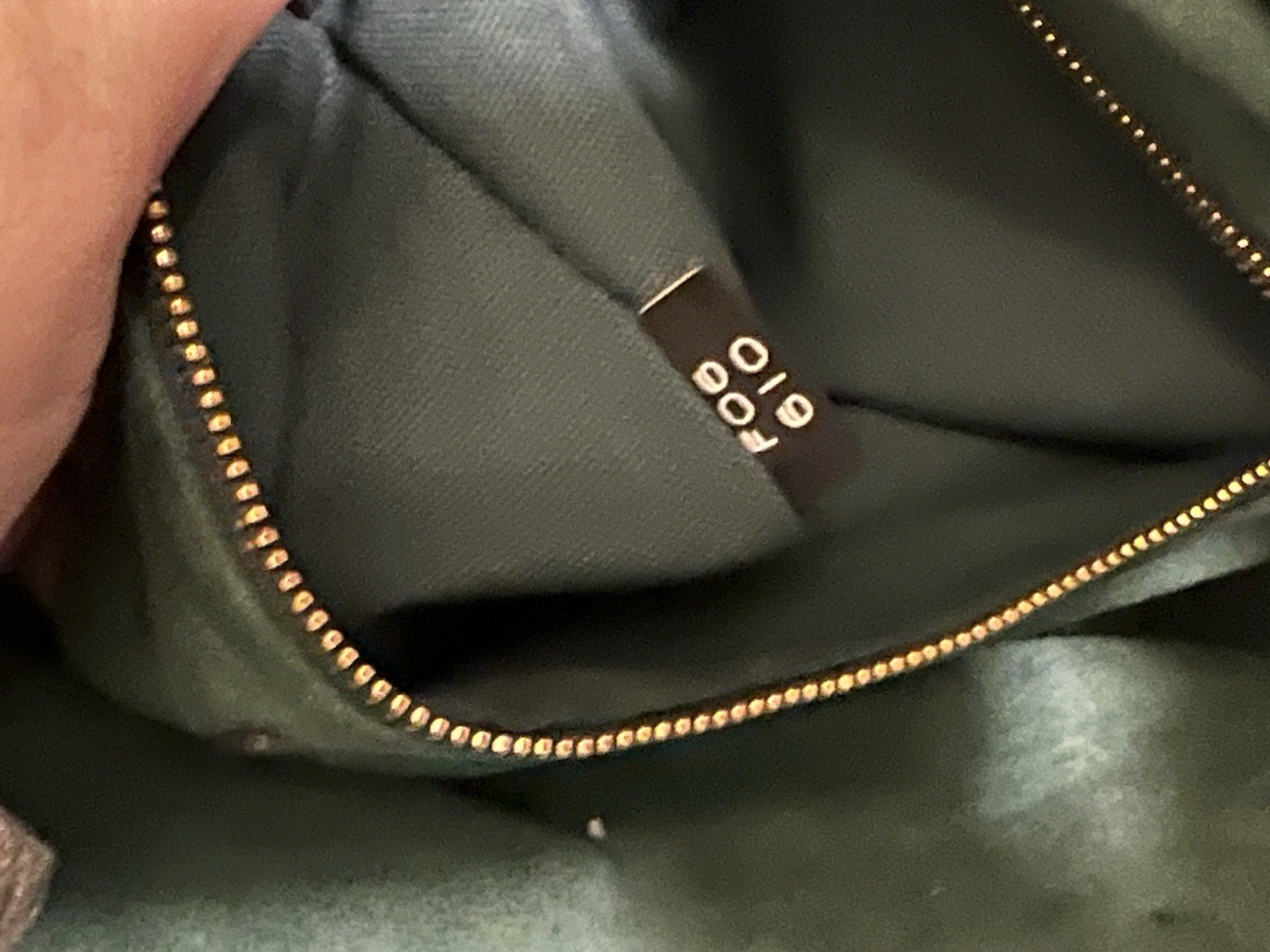 Authentic MARC JACOBS Anthracite Python Capra GM … - image 7