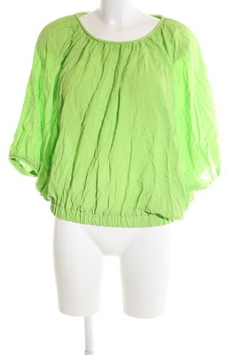 ESPRIT Oversized Bluse Damen Bluse Gr. DE 32 grün Casual-Look