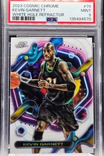 2023 Topps Cosmic Chrome Kevin Garnett – White Hole Refractor – PSA 9 Mint 