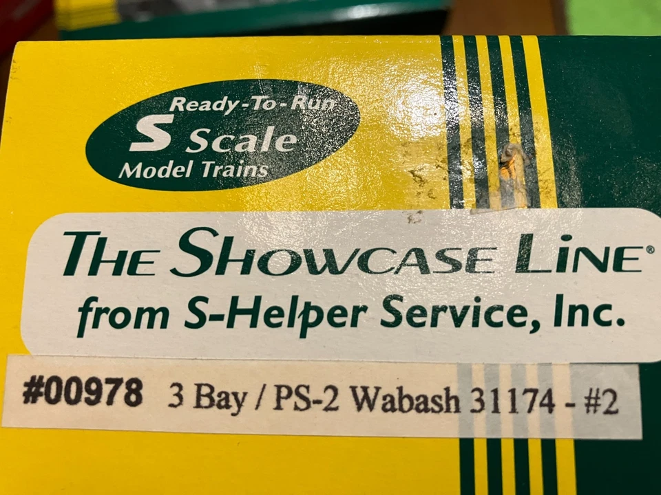 S Helper, 3 Bay, PS-2 Hopper Wabash, NEW - Image 3 of 3